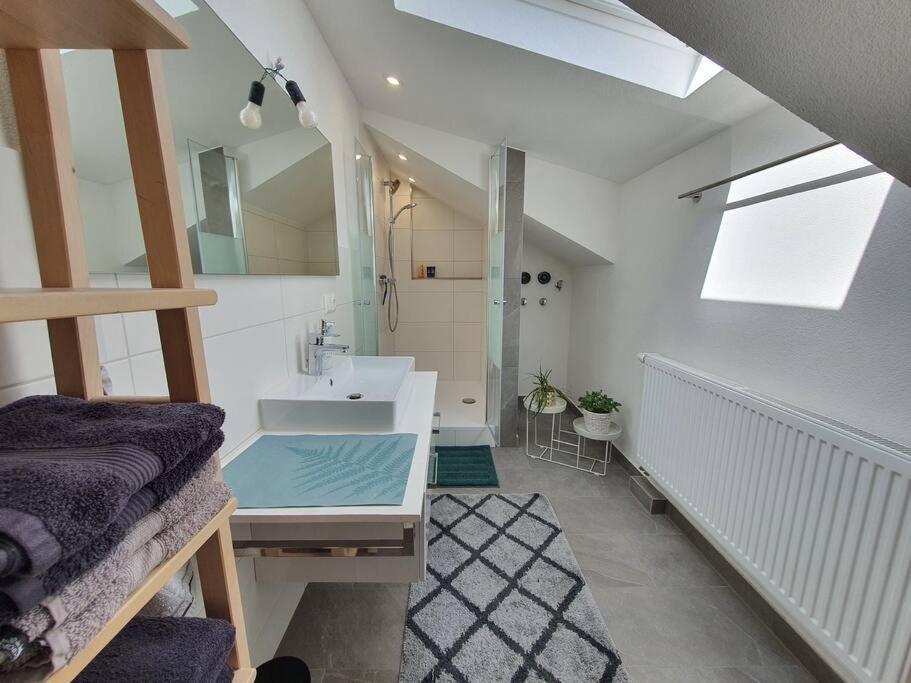 Gemuetliche Wohnung Bei Bad Waldsee Mit Balkon Zewnętrze zdjęcie