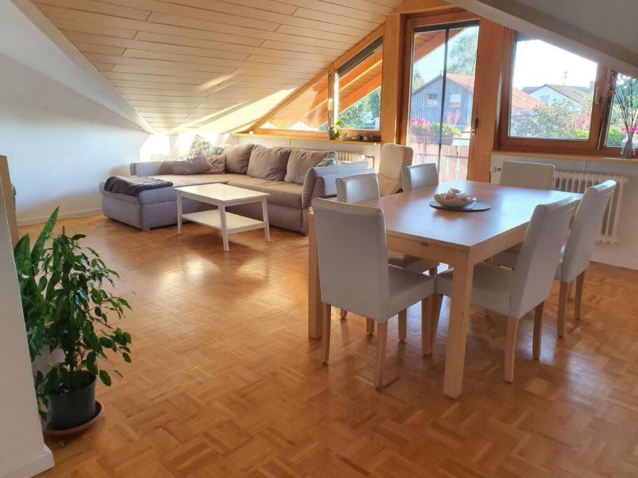 Gemuetliche Wohnung Bei Bad Waldsee Mit Balkon Zewnętrze zdjęcie